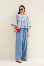 Charger l'image dans la galerie, Blouse DAVIN PINSTRIPE
