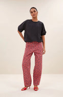 Pantalon LEW RED CHEETAH