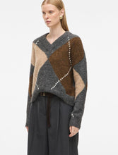 Charger l&#39;image dans la galerie, Pull col V ARGYLE
